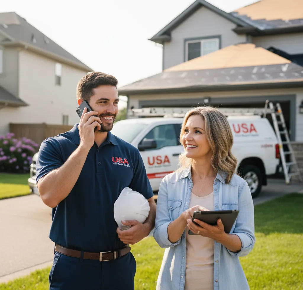 USA Roof Repair Experts customer support in Plattsmouth